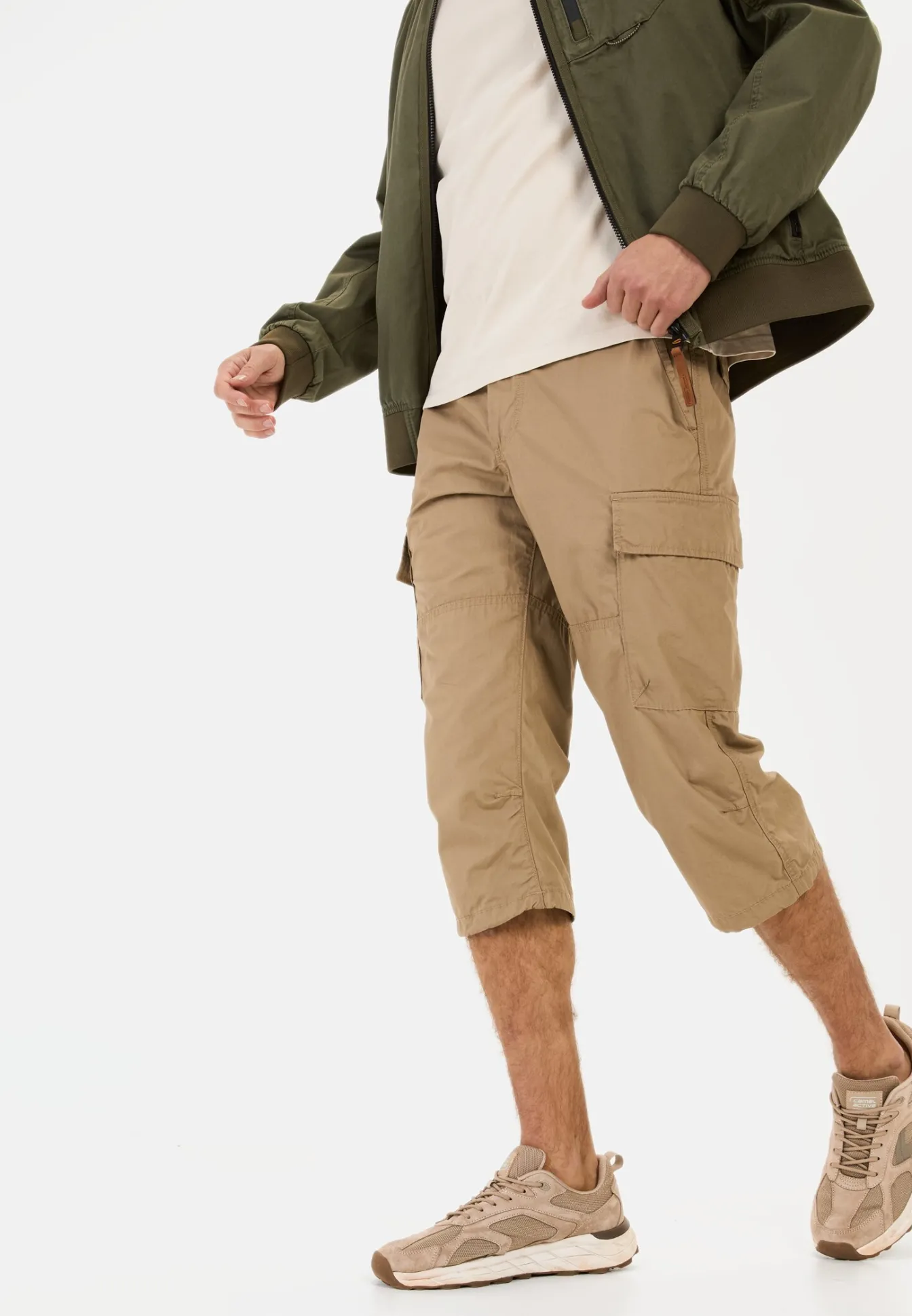Herren Camel Active Shorts & Bermudas^3/4 Cargo Shorts Regular Fit