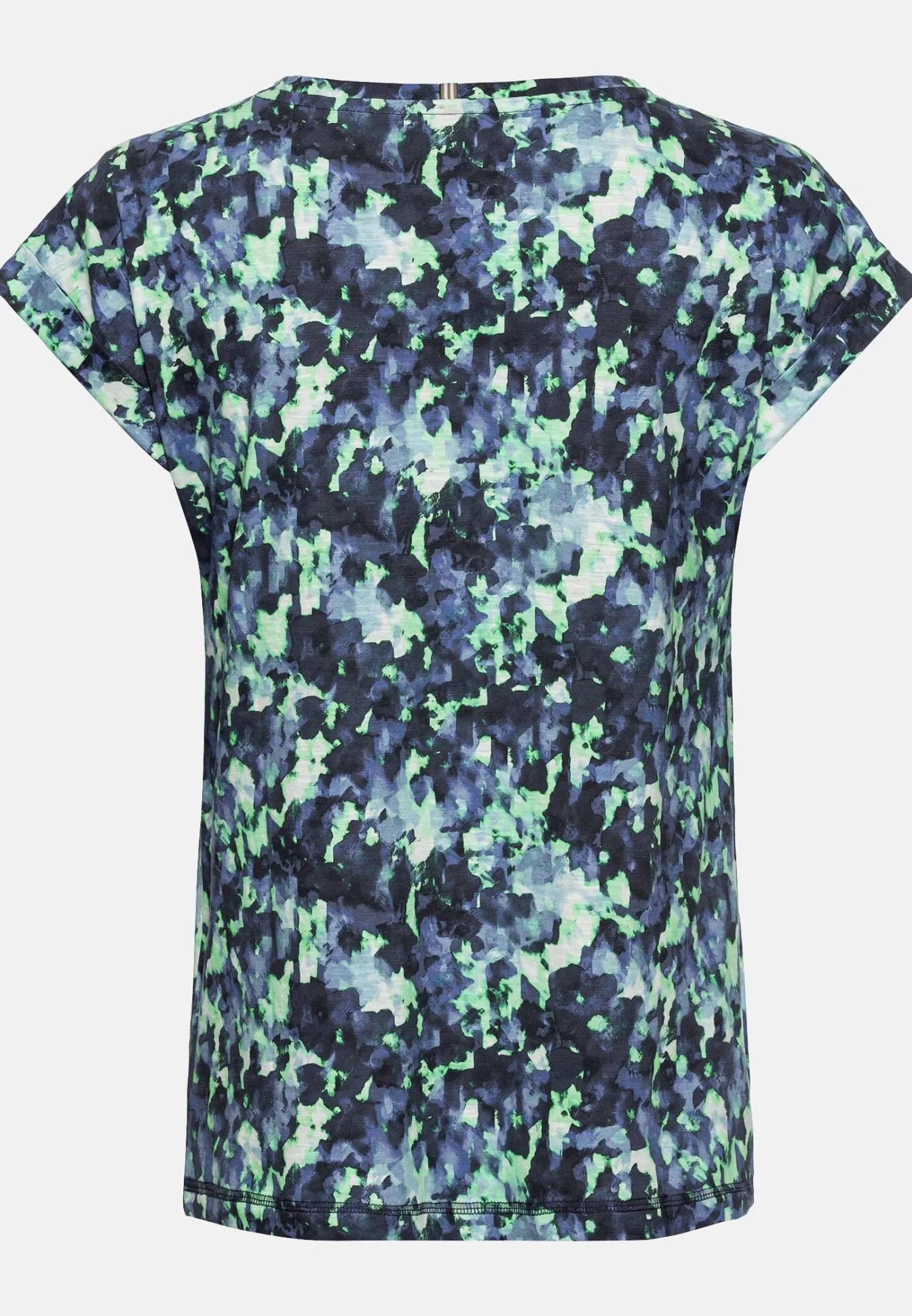 Damen Camel Active T-Shirts & Polos^Allover-Print Shirt mit zertifiziertem Organic Cotton