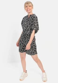 Damen Camel Active Hosen^Allover-Print Shorts aus Baumwolle
