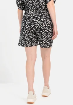 Damen Camel Active Hosen^Allover-Print Shorts aus Baumwolle