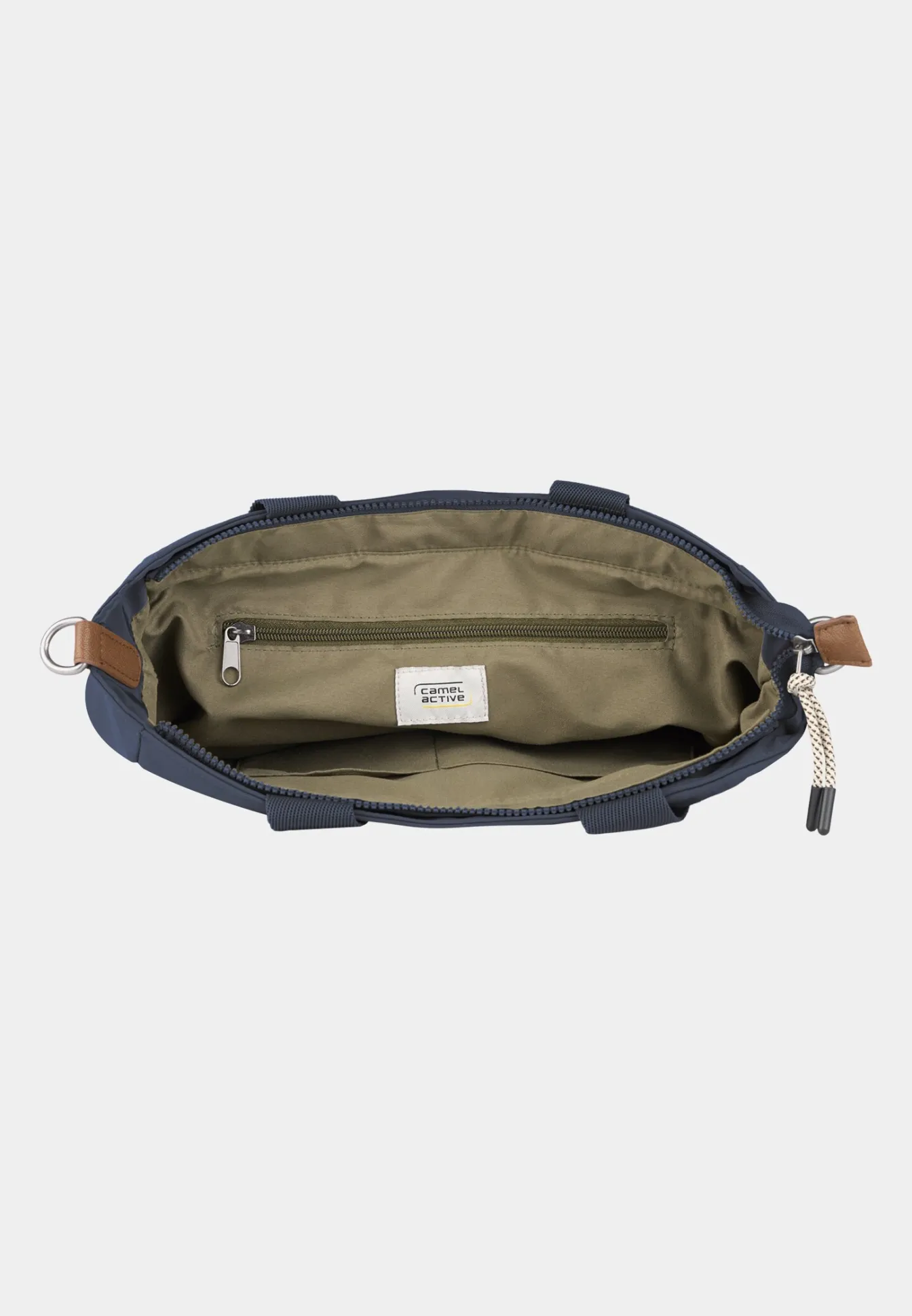 Damen Camel Active Taschen & Rucksäcke^AURUM Zip Tote Bag mit farbiger Stickerei
