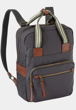 Damen Camel Active Taschen & Rucksäcke^BARI Rucksack mit Kunstlederbesatz