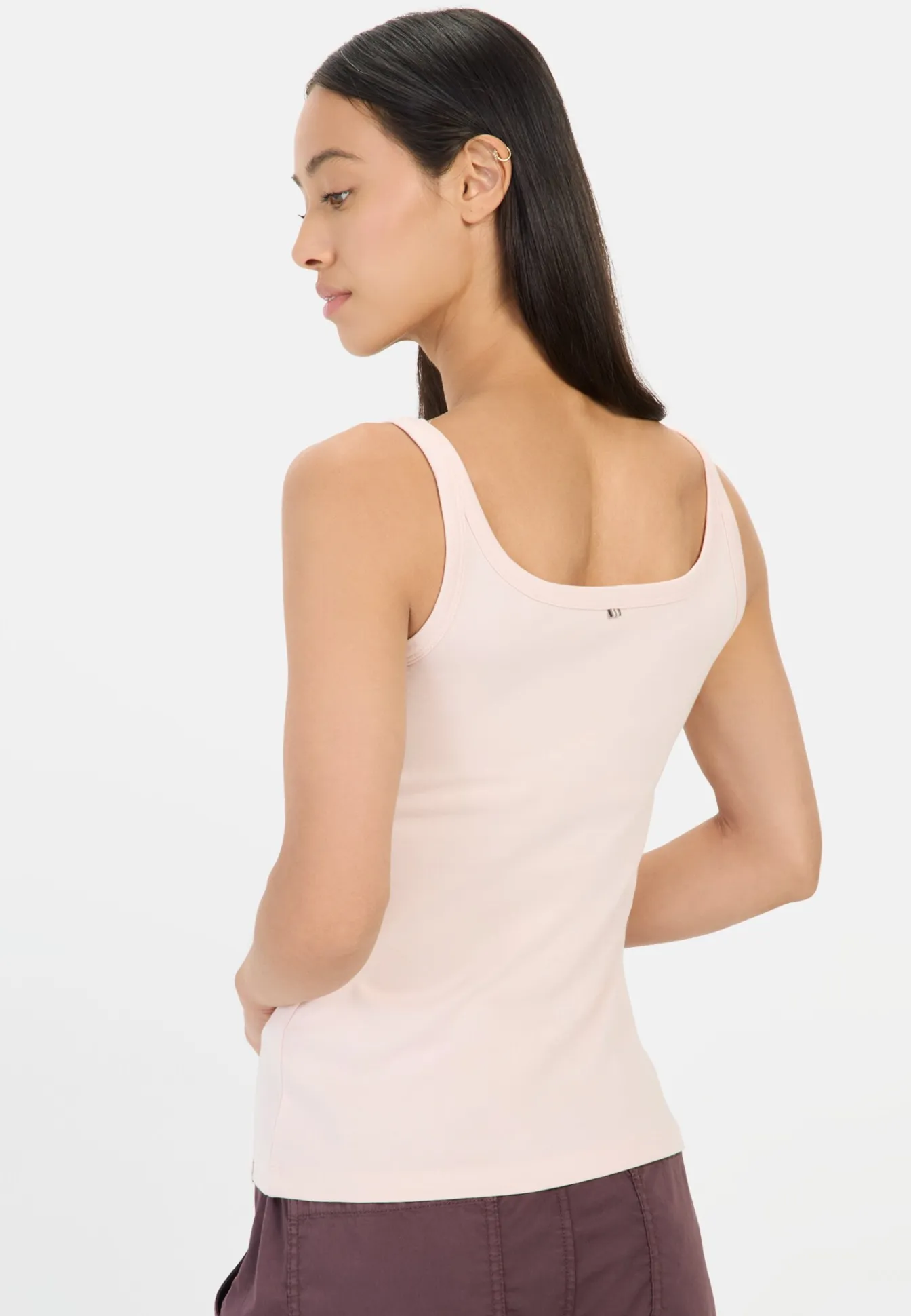 Damen Camel Active T-Shirts & Polos^Basic Top aus reiner Baumwolle