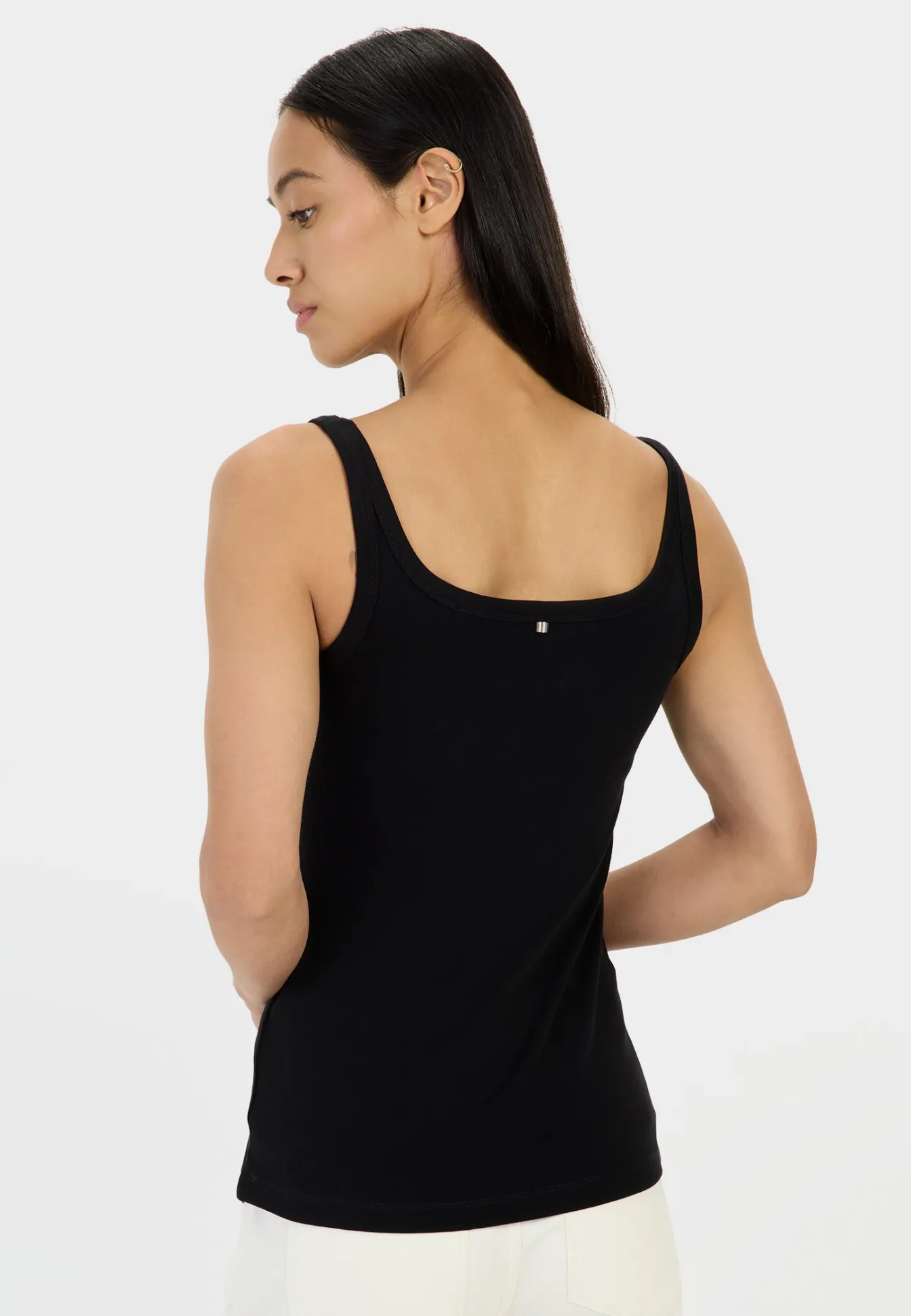 Damen Camel Active T-Shirts & Polos^Basic Top aus reiner Baumwolle