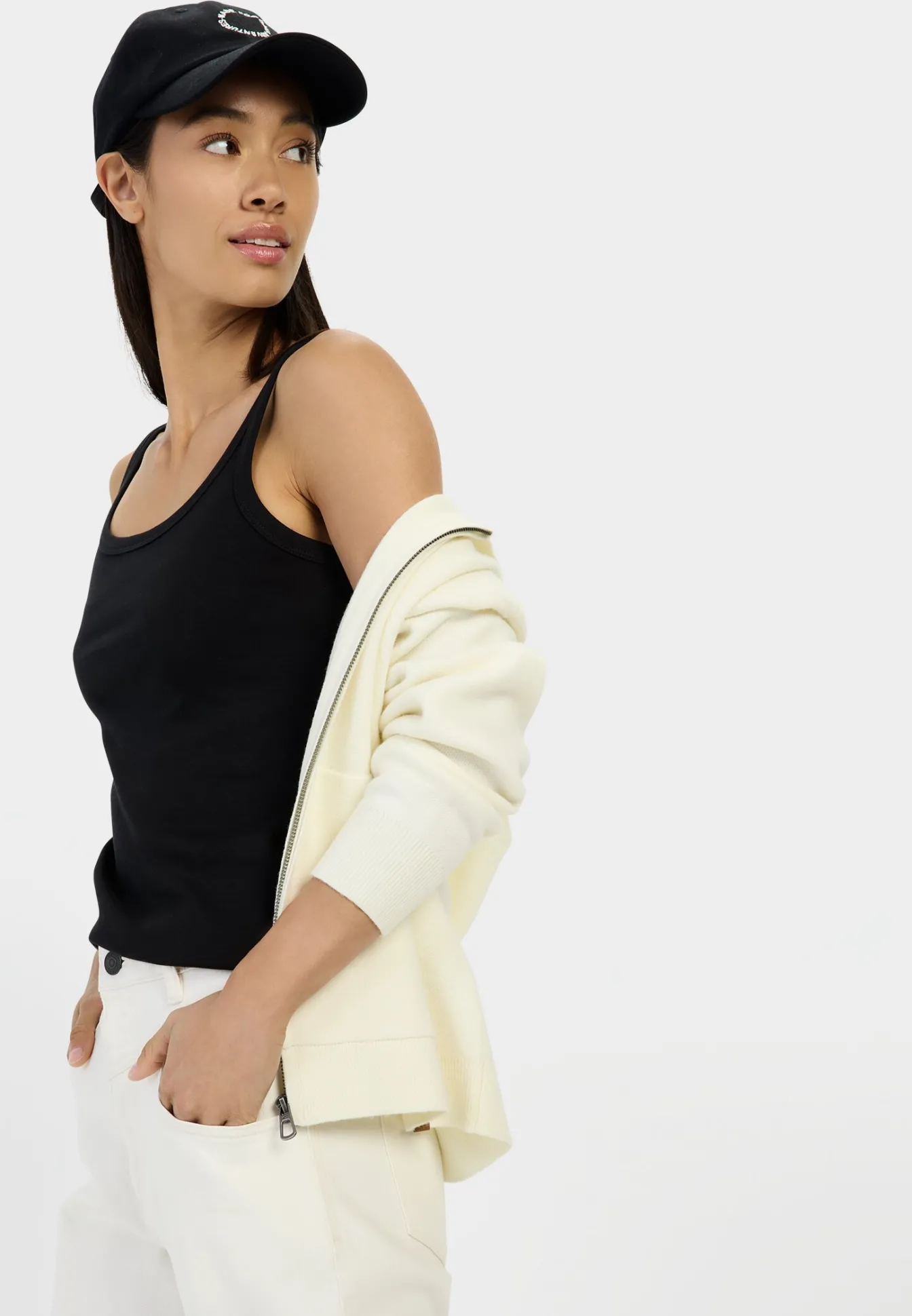 Damen Camel Active T-Shirts & Polos^Basic Top aus reiner Baumwolle