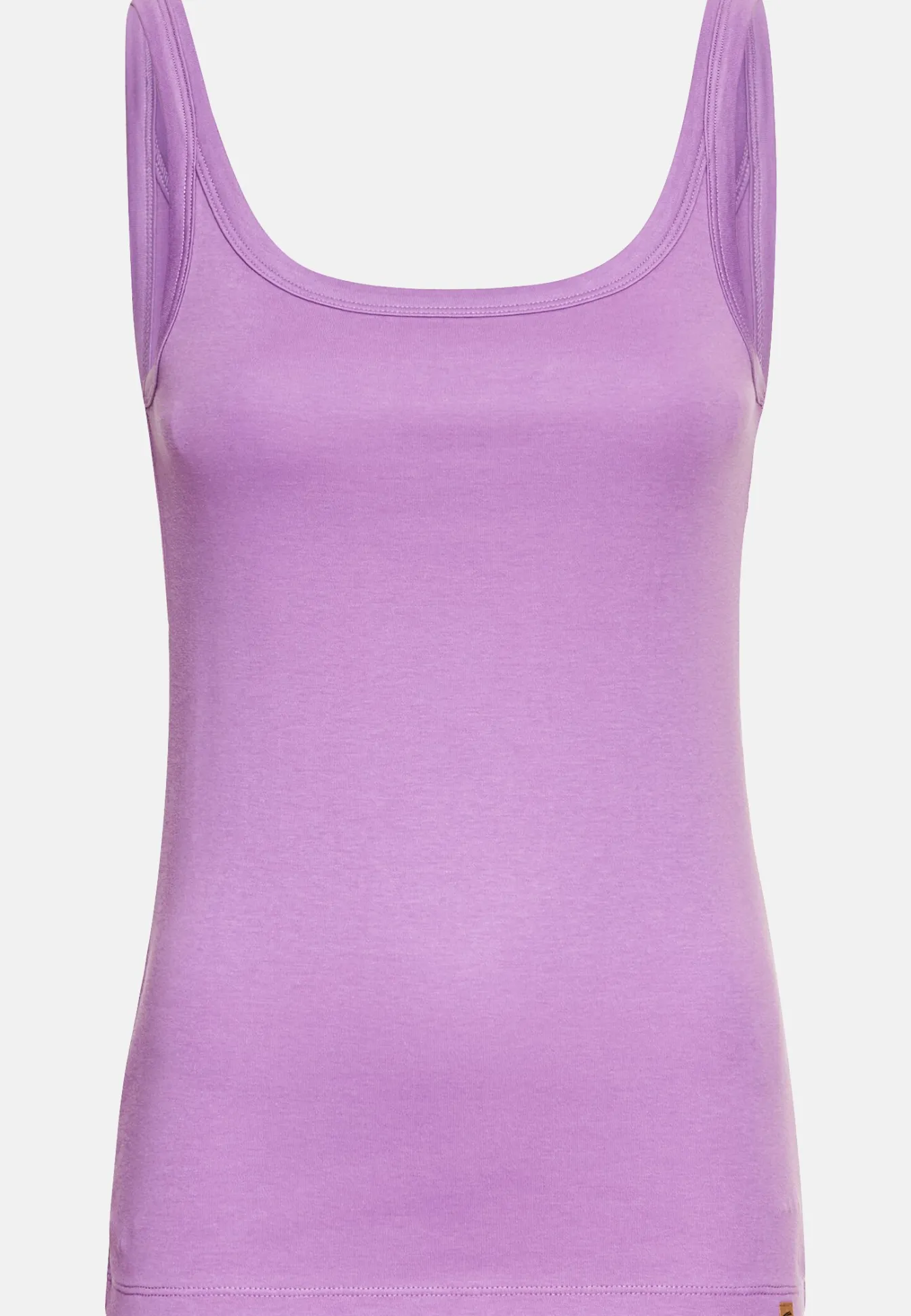 Damen Camel Active T-Shirts & Polos^Basic Top aus reiner Baumwolle