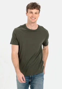 Herren Camel Active T-Shirts & Polos^Basic T-Shirt aus nachhaltigem Organic Cotton
