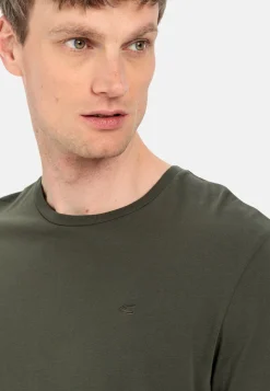 Herren Camel Active T-Shirts & Polos^Basic T-Shirt aus nachhaltigem Organic Cotton