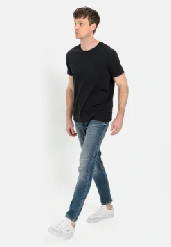 Herren Camel Active T-Shirts & Polos^Basic T-Shirt aus nachhaltigem Organic Cotton
