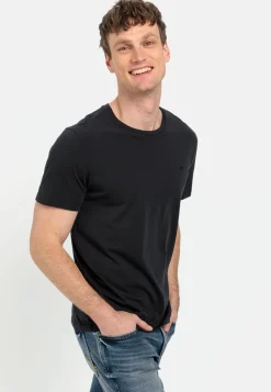 Herren Camel Active T-Shirts & Polos^Basic T-Shirt aus nachhaltigem Organic Cotton