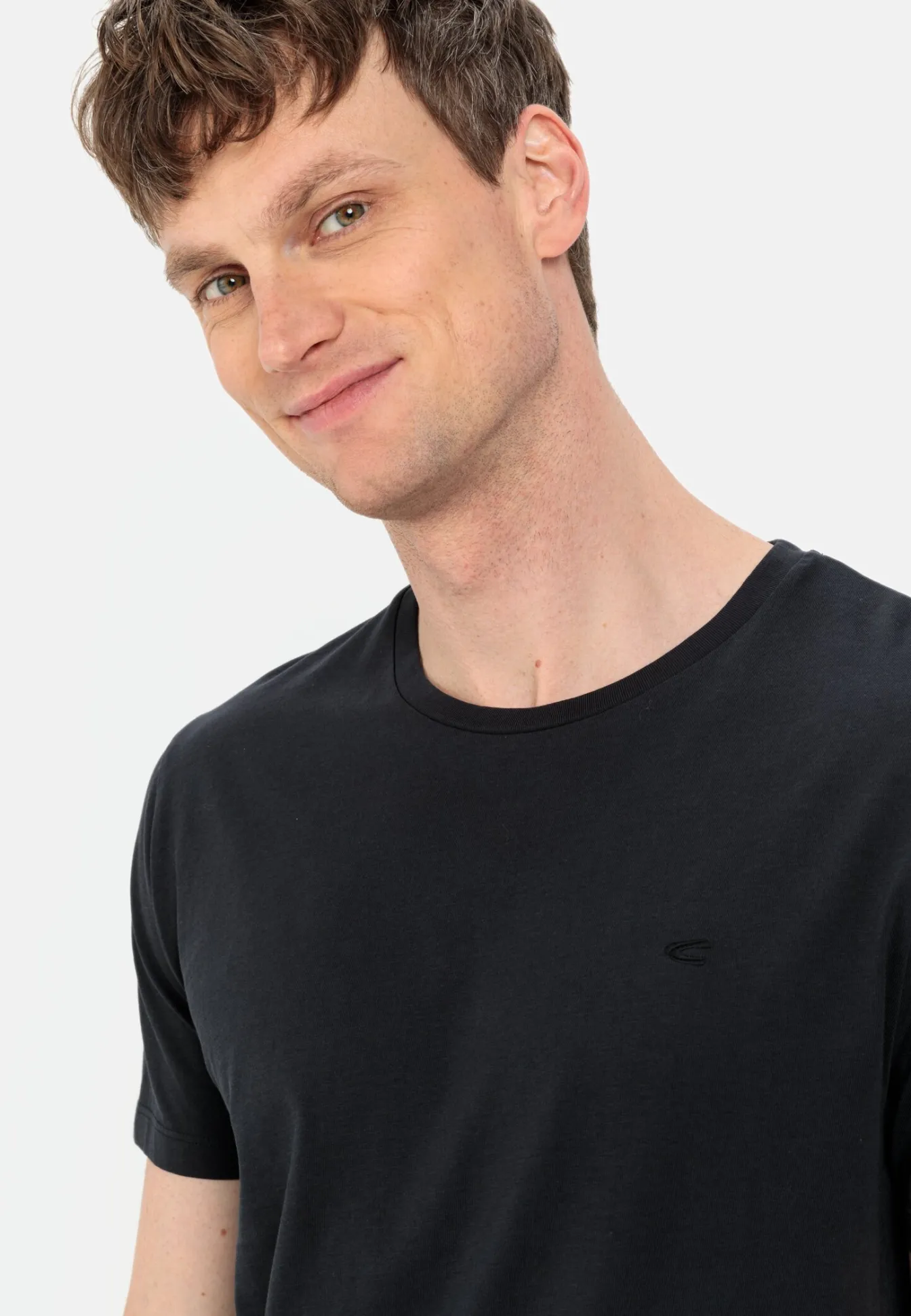 Herren Camel Active T-Shirts & Polos^Basic T-Shirt aus nachhaltigem Organic Cotton