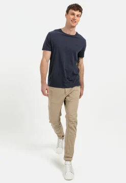Herren Camel Active T-Shirts & Polos^Basic T-Shirt aus nachhaltigem Organic Cotton