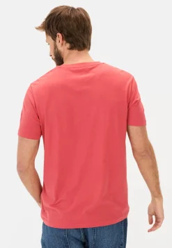 Herren Camel Active T-Shirts & Polos^Basic T-Shirt aus reiner Baumwolle