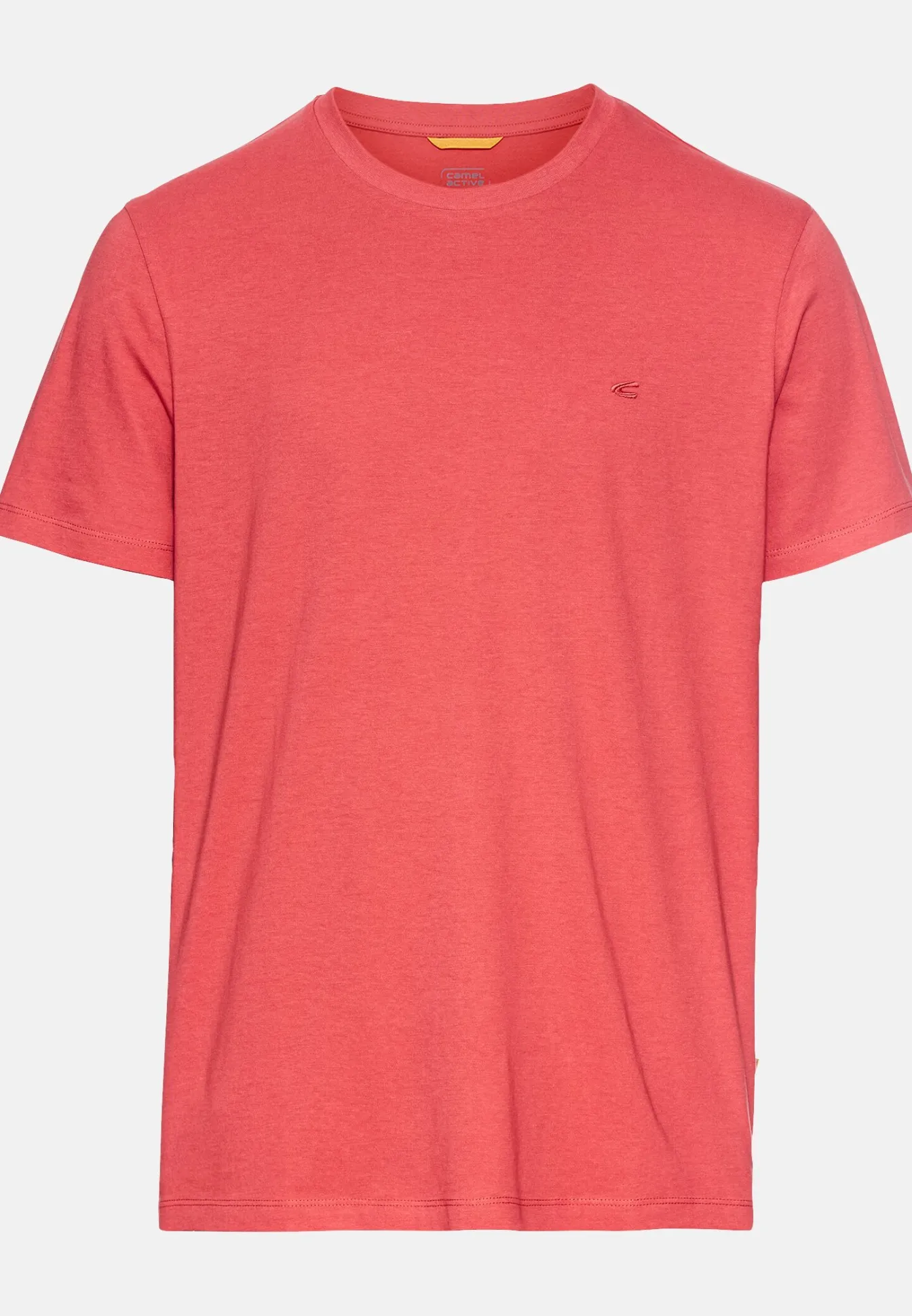 Herren Camel Active T-Shirts & Polos^Basic T-Shirt aus reiner Baumwolle