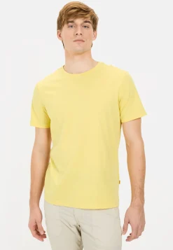 Herren Camel Active T-Shirts & Polos^Basic T-Shirt aus reiner Baumwolle