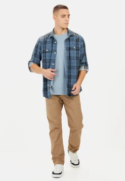 Herren Camel Active T-Shirts & Polos^Basic T-Shirt aus reiner Baumwolle