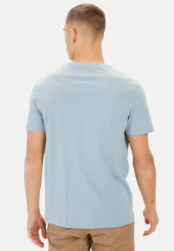 Herren Camel Active T-Shirts & Polos^Basic T-Shirt aus reiner Baumwolle