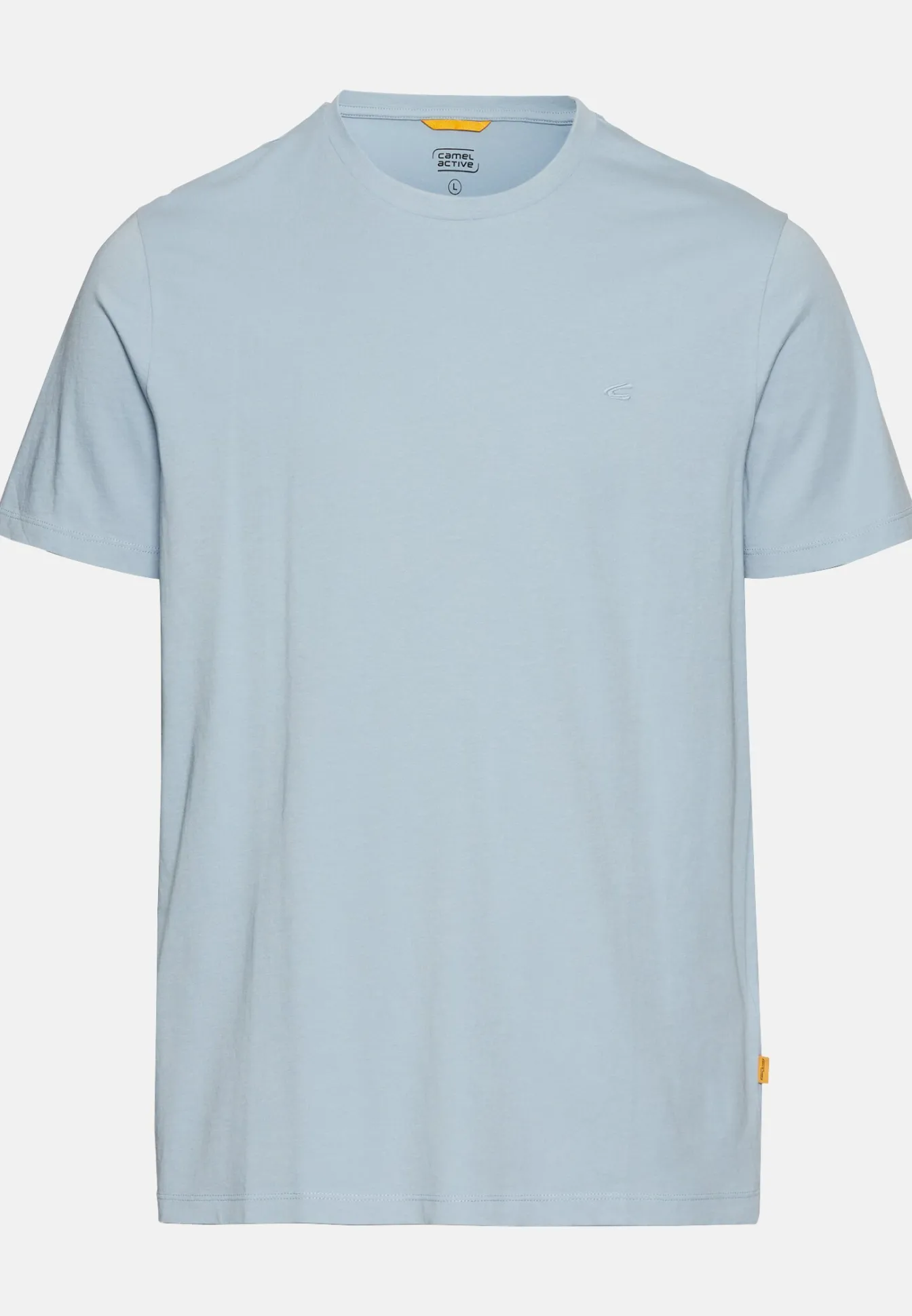 Herren Camel Active T-Shirts & Polos^Basic T-Shirt aus reiner Baumwolle
