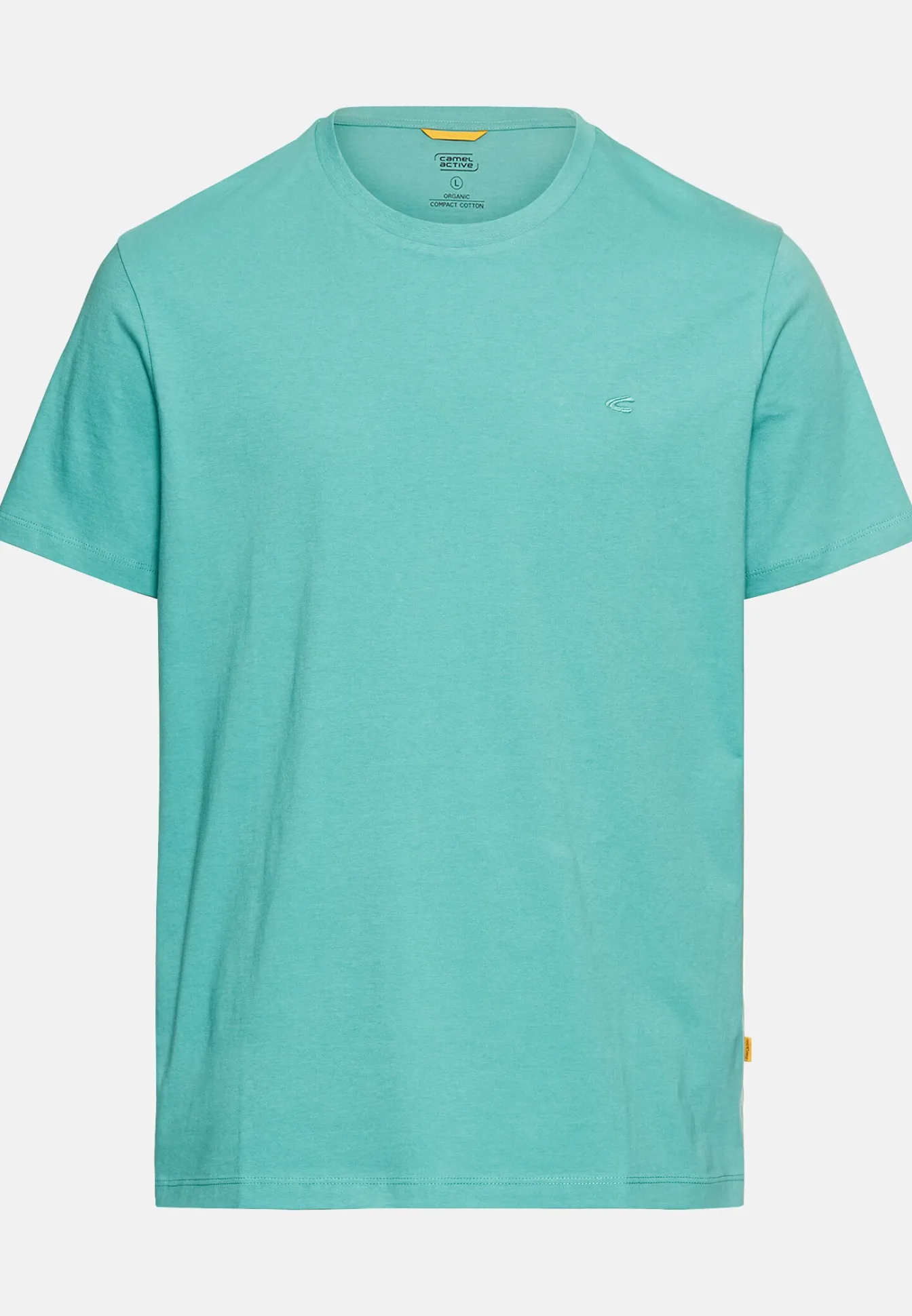 Herren Camel Active T-Shirts & Polos^Basic T-Shirt aus reiner Baumwolle