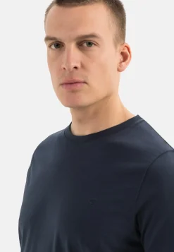 Herren Camel Active T-Shirts & Polos^Basic T-Shirt mit Rundhals aus Organic Cotton