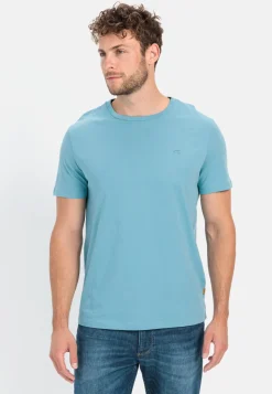 Herren Camel Active T-Shirts & Polos^Basic T-Shirt mit Rundhals aus Organic Cotton
