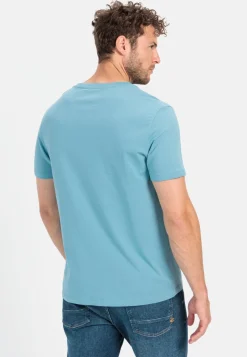 Herren Camel Active T-Shirts & Polos^Basic T-Shirt mit Rundhals aus Organic Cotton