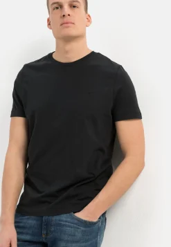 Herren Camel Active T-Shirts & Polos^Basic T-Shirt mit Rundhals aus Organic Cotton