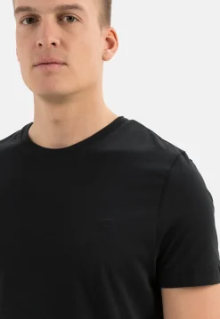 Herren Camel Active T-Shirts & Polos^Basic T-Shirt mit Rundhals aus Organic Cotton