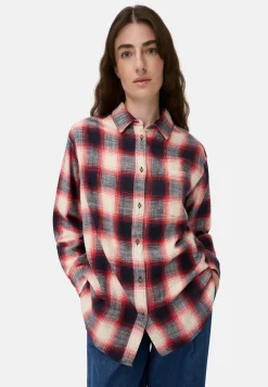 Damen Camel Active Blusen|Overshirts^Baumwollbluse mit Brusttasche