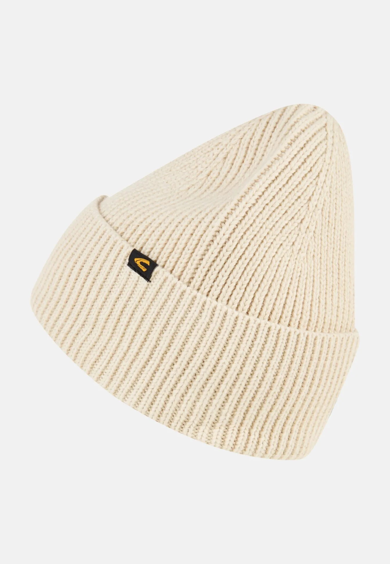 Herren Camel Active Caps & Mützen^Beanie aus einem Baumwoll-Kaschmir Mix