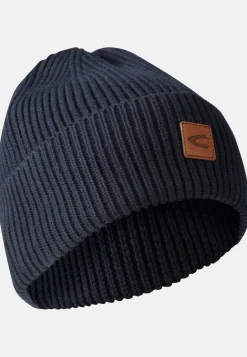 Herren Camel Active Caps & Mützen^Beanie aus einem Baumwoll-Kaschmir-Mix