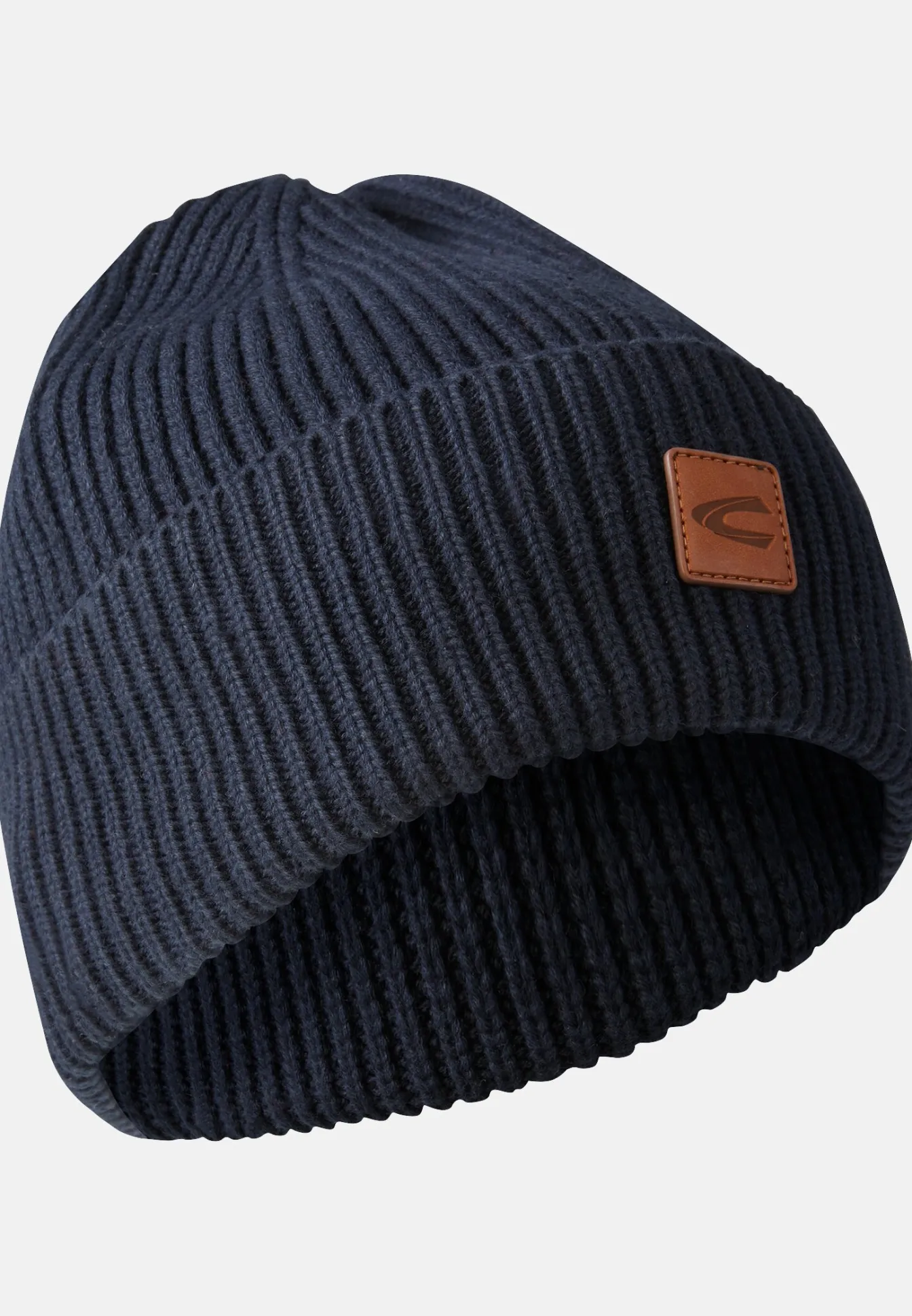 Herren Camel Active Caps & Mützen^Beanie aus einem Baumwoll-Kaschmir-Mix