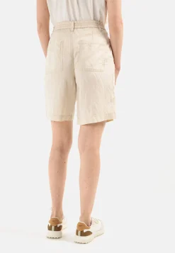 Damen Camel Active Hosen^Bermuda mit elastischem Bund aus TENCEL™ Lyocell