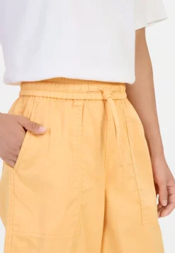 Damen Camel Active Hosen^Bermuda Shorts mit elastischem Tunnelzug