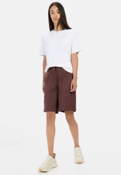 Damen Camel Active Hosen^Bermuda Shorts mit elastischem Tunnelzug