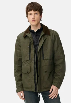 Herren Camel Active Jacken & Westen^Blouson mit Hemdkragen und Fleece-Futter