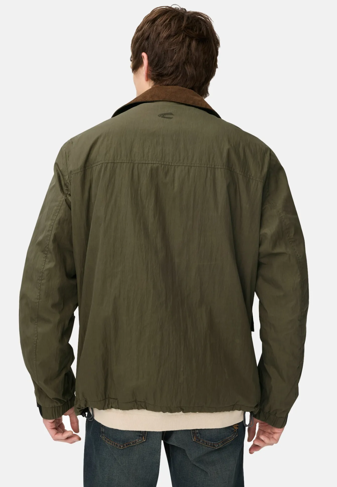 Herren Camel Active Jacken & Westen^Blouson mit Hemdkragen und Fleece-Futter