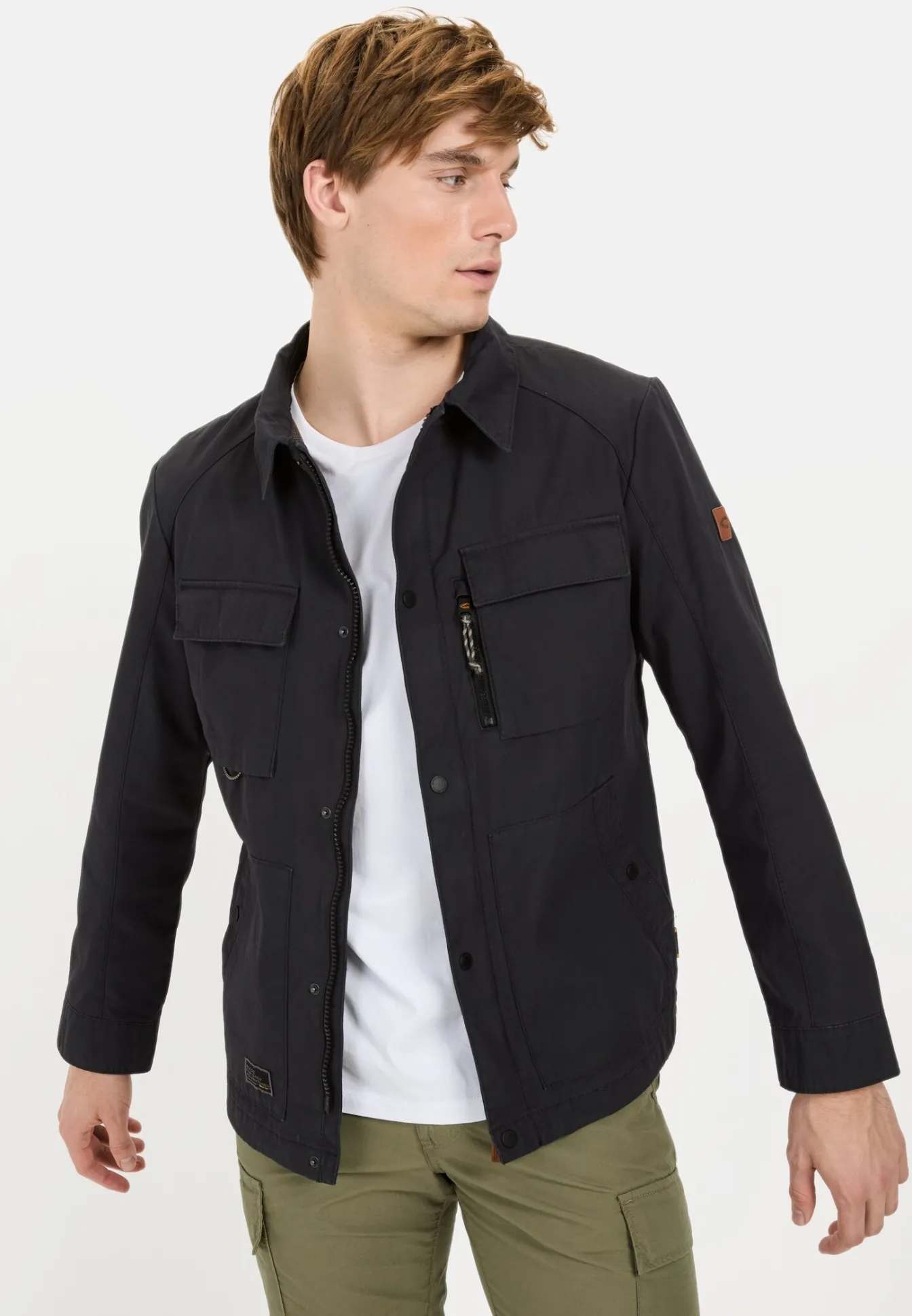 Herren Camel Active Jacken & Westen^Blouson mit Mehrtaschen-Design