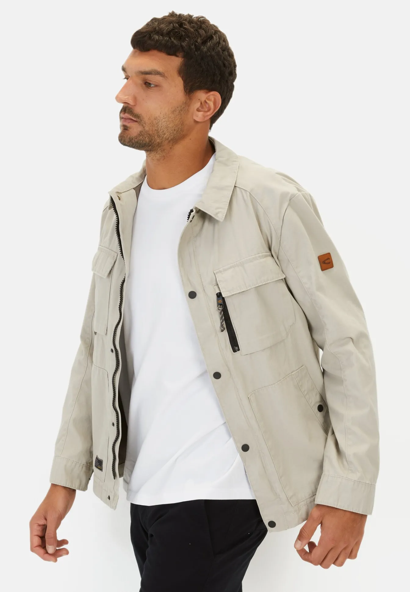 Herren Camel Active Jacken & Westen^Blouson mit Mehrtaschen-Design