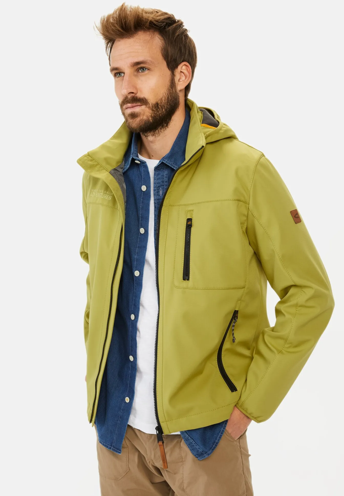 Herren Camel Active Jacken & Westen^Blouson mit reflektierenden Details