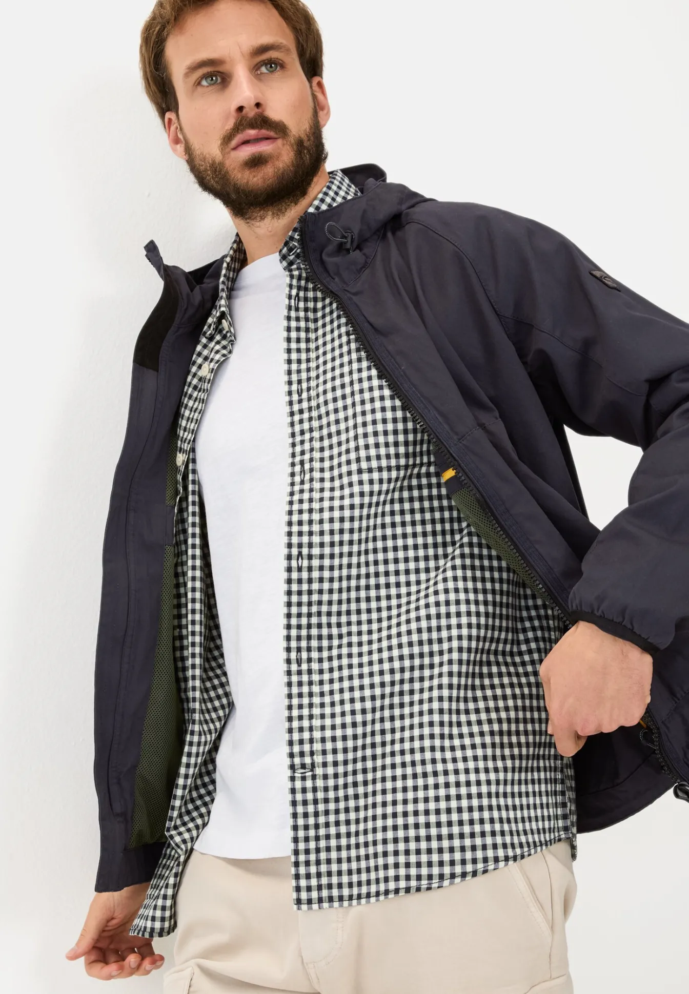 Herren Camel Active Jacken & Westen^Blouson mit reflektierenden Details