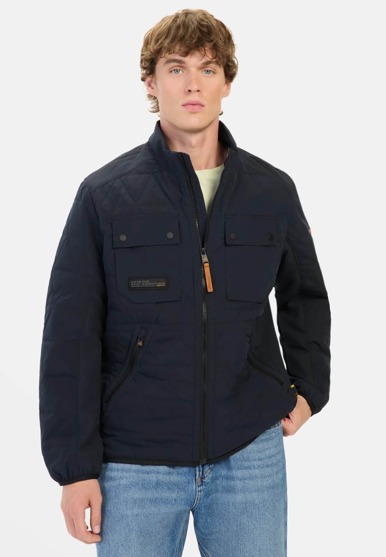 Herren Camel Active Jacken & Westen^Blouson mit Stehkragen