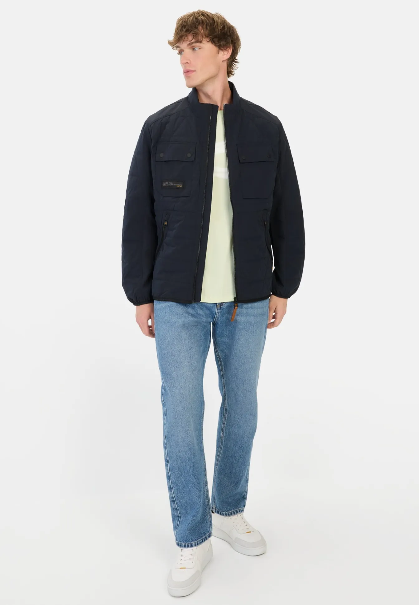 Herren Camel Active Jacken & Westen^Blouson mit Stehkragen