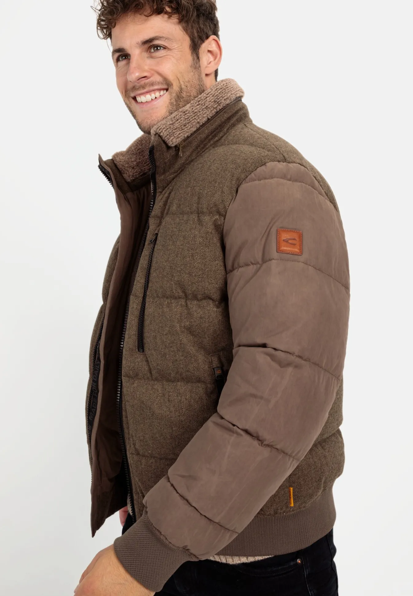 Herren Camel Active Jacken & Westen^Blouson mit Stehkragen