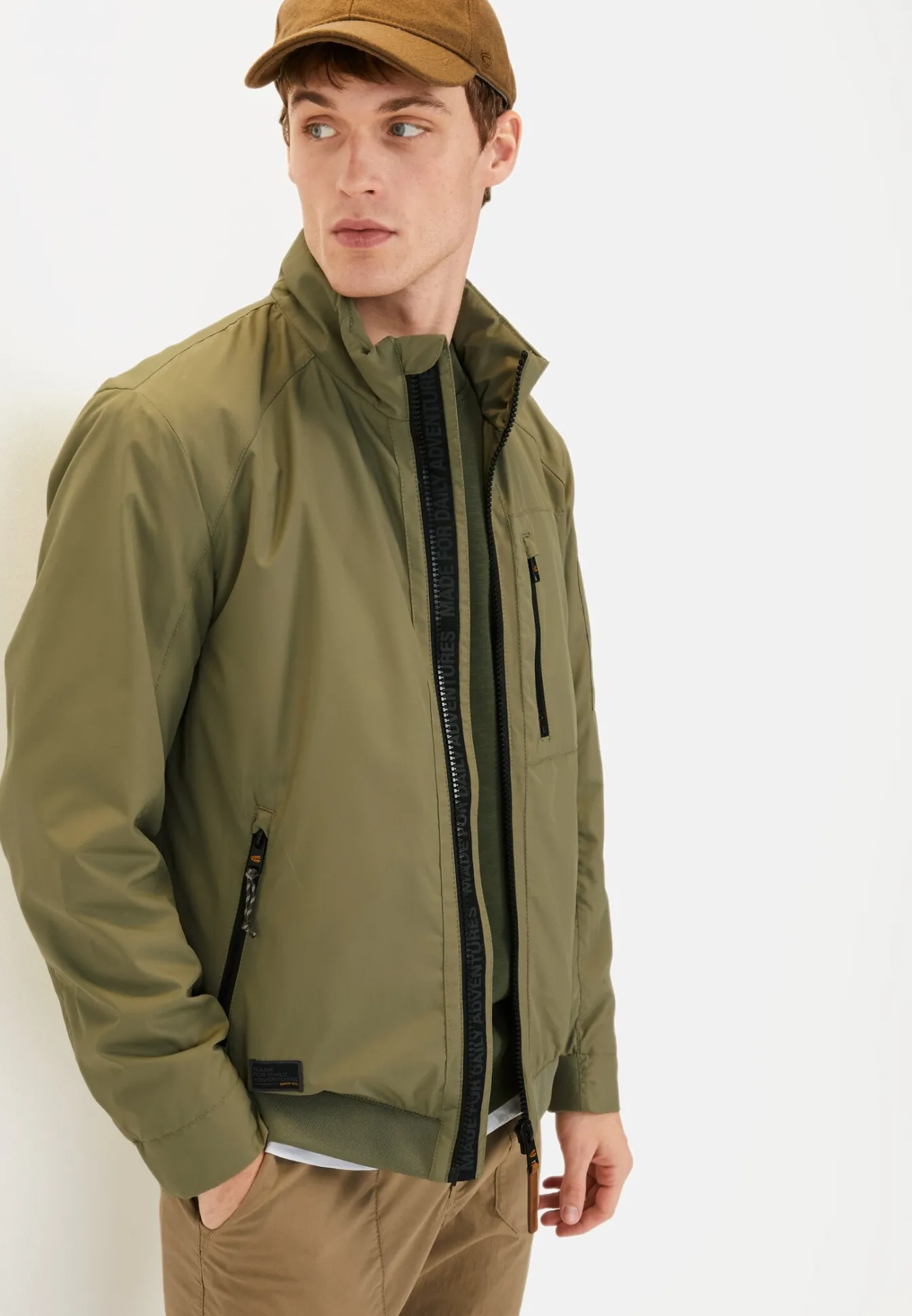 Herren Camel Active Jacken & Westen^Blouson mit Stehkragen
