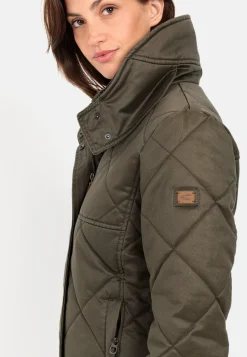 Damen Camel Active Jacken & Westen^Blouson mit Stehkragen im Vintage Look
