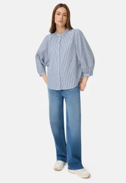 Damen Camel Active Blusen^Bluse aus reiner Baumwolle