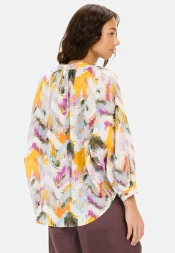 Damen Camel Active Blusen^Bluse mit Allover-Print