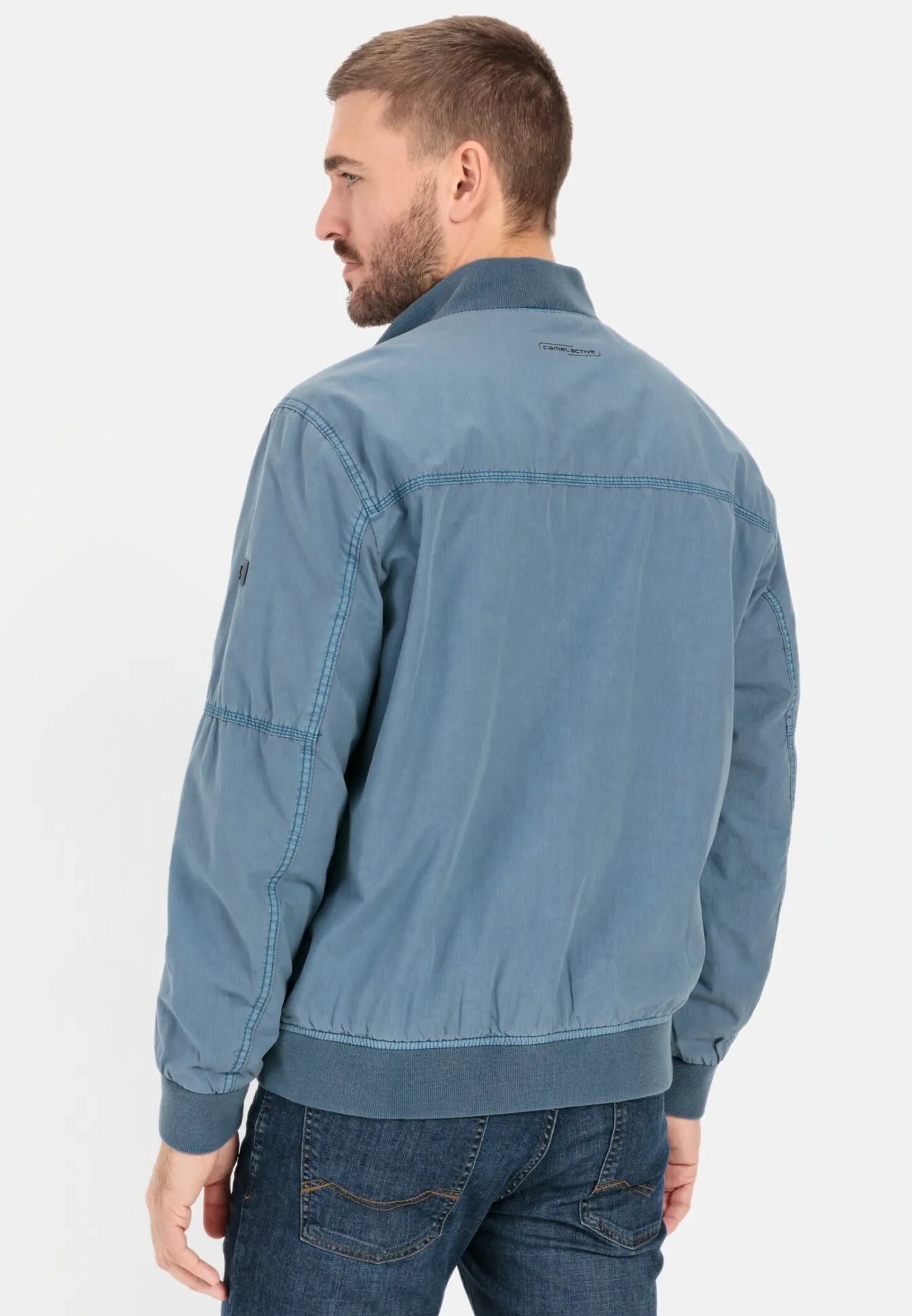 Herren Camel Active Jacken & Westen^Bomberjacke mit Stehkragen