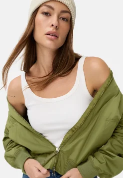 Damen Camel Active Jacken & Westen^Bomberjacke mit 2-Wege-Reißverschluss